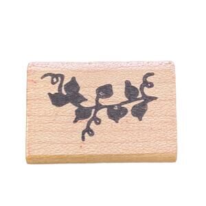 Sarasota Stamps Ivy Vines Rubber Stamp
